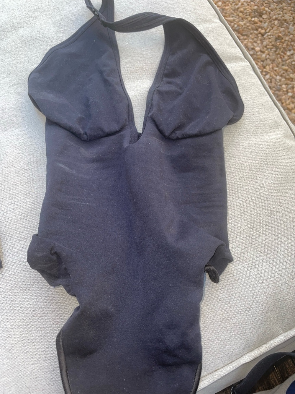 Classic Black One-Piece Skim